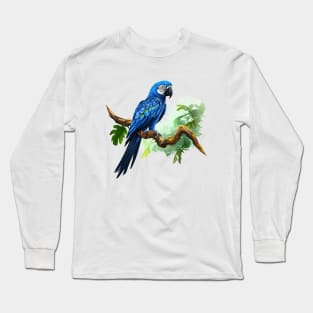 Hyacinth Macaw Long Sleeve T-Shirt